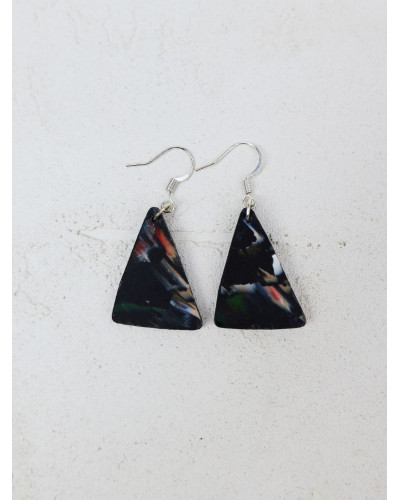 Boucles triangles Plastik