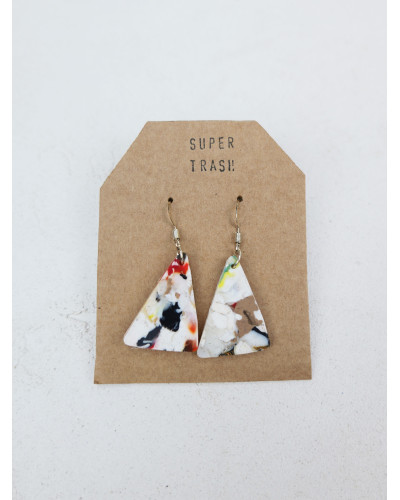 Boucles triangles Plastik