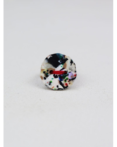 Bague bouton Plastik